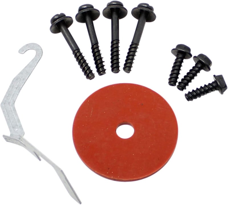 AIP Electronics DRAGON FIRE PERFORMANCE BLACK HEI Distributor Cap and Rotor Set w/ Brass Terminals Complete w/ Coil Cover Compatible with All V8 / 8 Cylinder Engines With HEI Replaces D336X D4001 Oem Fit CAP1031-BLK - Image 4